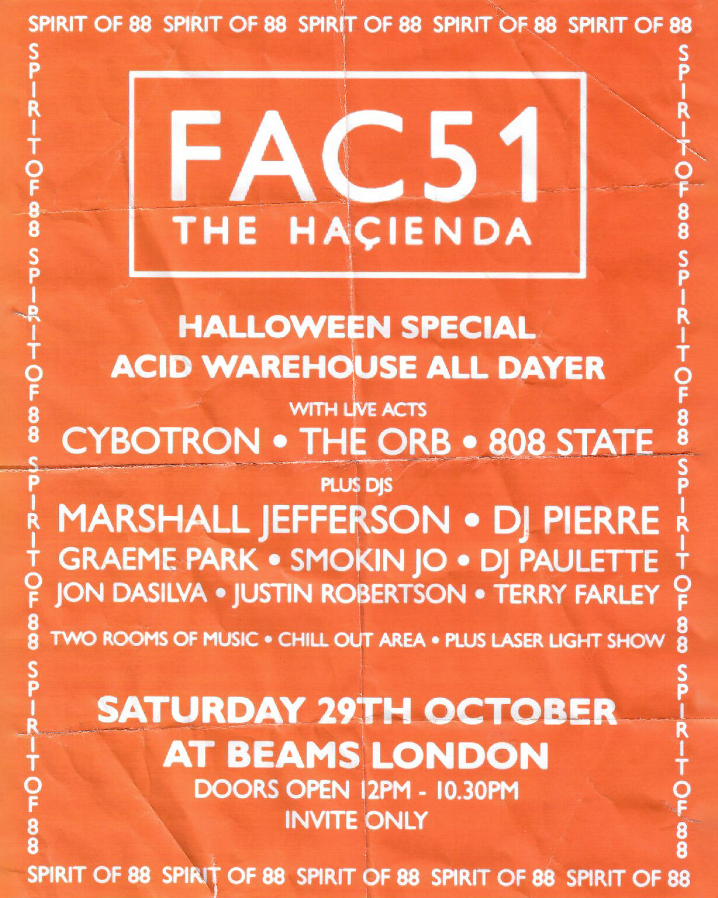 5 defining acid tracks ahead of our Haçienda Halloween party