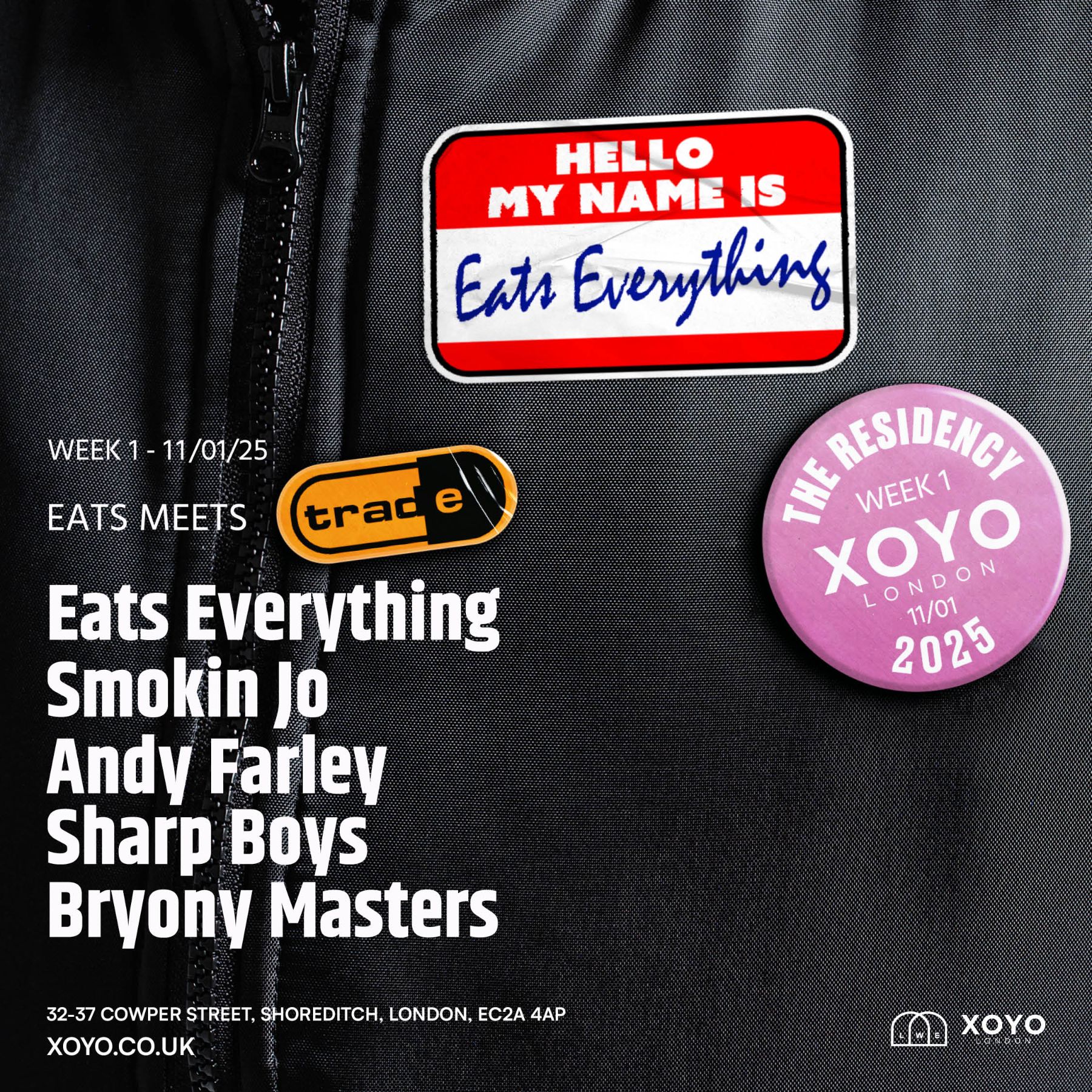 Eats Everything Residency - TRADE