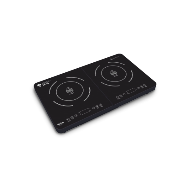 Cooktop de Indução Portátil Philco 2 queimadores PCT20P