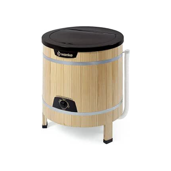 Lavadora de Roupas 5Kg Tradicional Caixa com Timer 220 Volts, Madeira Clara, Wanke