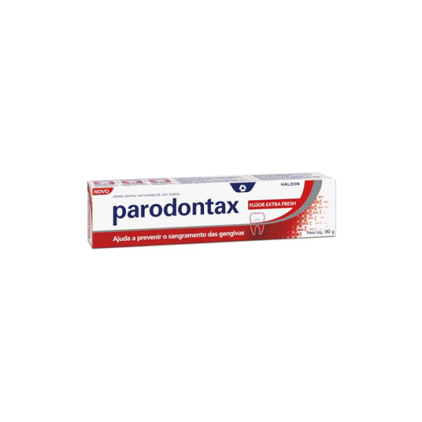 Parodontax Creme, Dental Para Prevenção De Sangramento Das Gengivas, Extra Fresh, Com Flúor, 90g