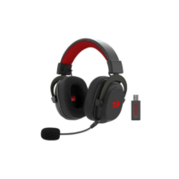 Headset Gamer Sem Fio Redragon Zeus Pro, 7.1, Driver 53mm, Bluetooth, Preto - H510-PRO