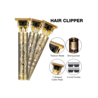 Máquina De Cortar Cabelo Para Barba Masculina Designer Aleatório Elétrico Etilo Proficional