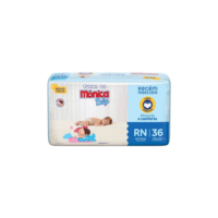Fralda Turma da Monica Jumbo RN Pacote c/36un
