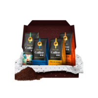 Kit 4 Pacotes Café Especial Torrado e Moído Coffee Mais Fazendas E Arara