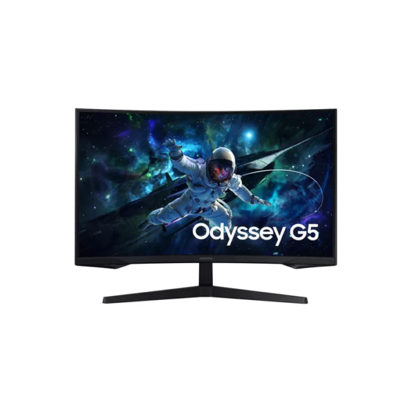 Monitor Gamer Samsung Odyssey G5 32'', Qhd, 165hz, 1ms, Freesync, Hdmi, Dp Preto