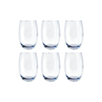 Conjunto De 6 Copos Califórnia 450ml Praticasa Cor Transparente