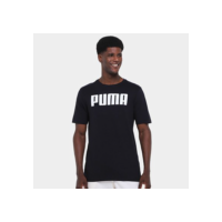 Camiseta Puma Masculina - Preto