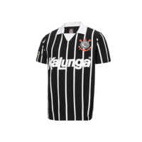 Camisa Polo Retrô Corinthians Plus Size 1990 Masculina