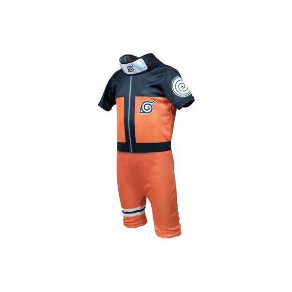 Fantasia Roupa Infantil Naruto Com Bandana 1 A 9 Anos