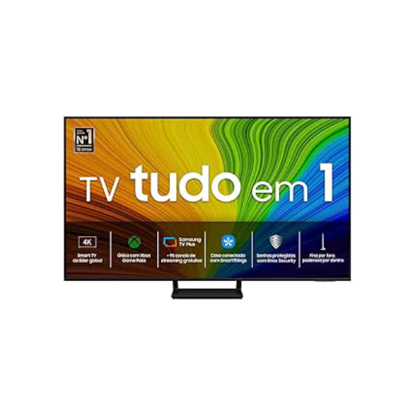 Samsung Smart TV 65" QLED 4K 65Q70D - Tecnologia de Pontos Quânticos, Upscaling 4K AI, Painel até 120Hz