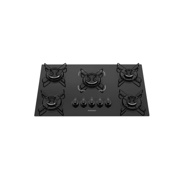Cooktop Itatiaia Essencial 5 Bocas Preto – Bivolt 127V/220V com Acendimento Automático
