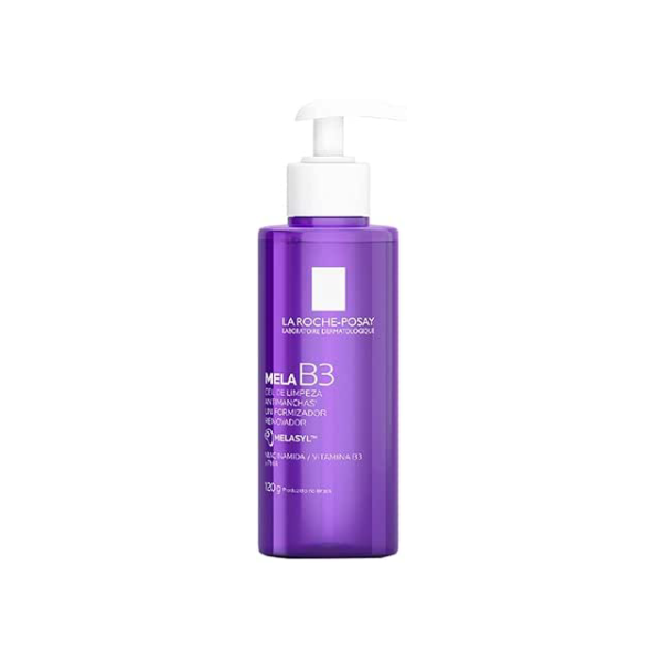 La Roche-Posay, Mela B3, Gel de Limpeza, Antimanchas Uniformizador Renovador, 120g
