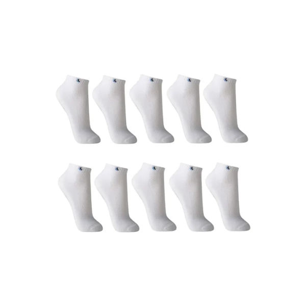 Kit Com 10 Pares De Meia Adulto Curta Walk Lupo