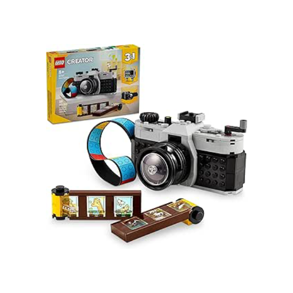 LEGO® Creator 3 em 1 – Câmera Retrô Brinquedos Interativos de Fotografia 31147