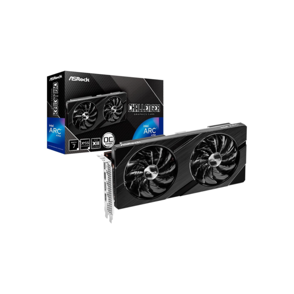 Placa de Vídeo Intel Arc A750 Challenger D ASRock, 8 GB GDDR6 - 90-GA3HZZ-00UANF