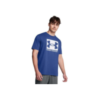 Camiseta Masculina Under Armour Camo Boxed Logo SS - Azul