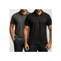 Kit 2 Camisa Polo Piquet Masculina Casual Premium