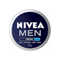 NIVEA MEN Creme Masculino 4 em 1 30g - Hidratação intensa, evita ressecamento, com vitamina E, textura creme, rápida absorção