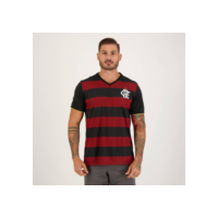 Camisa Flamengo Brains Vermelha e Preta