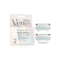 Gillette Venus Especial Para Área Íntima Carga para Aparelho de Depilação Recarregável com Barra Anti-irritação, Depilação Íntima