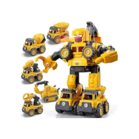 Carrinho Robô 5 Em 1 Monta Desmonta Construbots - Mega Compras