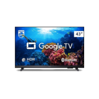 Smart TV Philips 43" Full HD 43PFG6918/78, Google TV, Comando de Voz, HDR, 3 HDMI, Wifi 5G, Bluetooth
