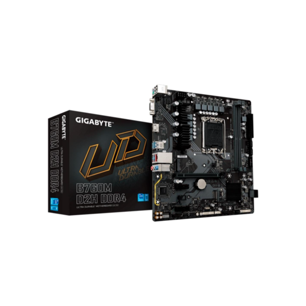Placa Mãe Gigabyte B760M D2H (rev.1.0), Intel LGA1700, Micro ATX, DDR4 - B760M D2H