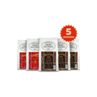 Kit Degustação Café Compagnia Dell'Arabica - 3 Quênia Grão 250g e 2 Colômbia Grão 250g