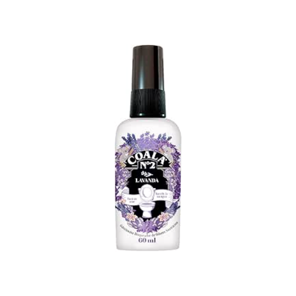 Coala Bloqueador De Odores Sanitários 60Ml Lavanda