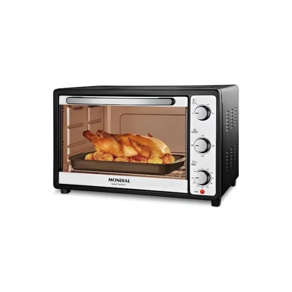 Forno Elétrico Line Grand Family Ii Frn-52 52 Litros Mondial - Preto