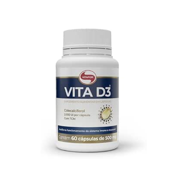Vitafor - Vita D3 - 60 Cápsulas