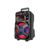 Amvox Caixa de Som Amplificada ACA 221 Gigante II - 220W RMS, Bluetooth, Rádio FM, USB, Preto