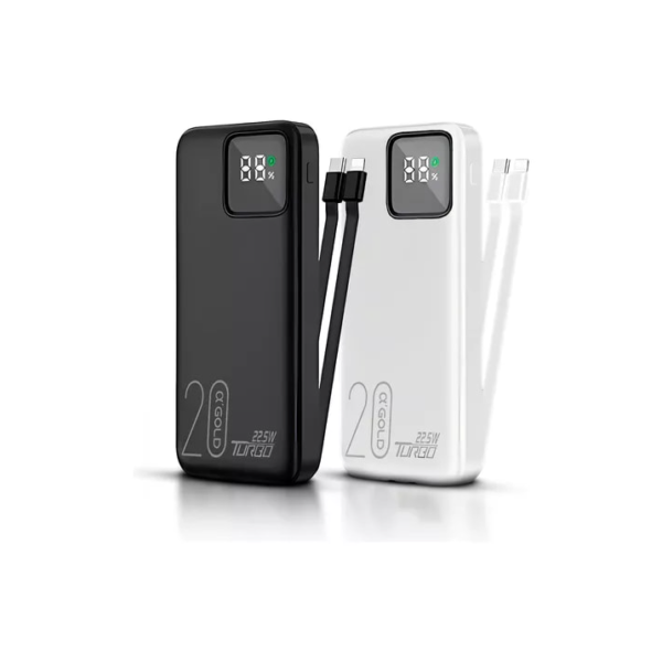 Power Bank Carregador Portátil Turbo 20.000mah Com Anatel