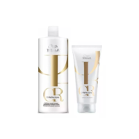 Kit Wella Oil Reflections Shampoo 1 L + Condicionador 200ml