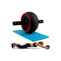 Roda Rolinho Abdominal Academia Exercício Treino Funcional