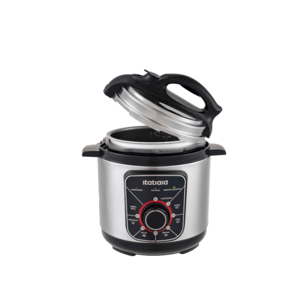 Panela De Pressão Elétrica 127V Inox Midi Itatiaia 3L