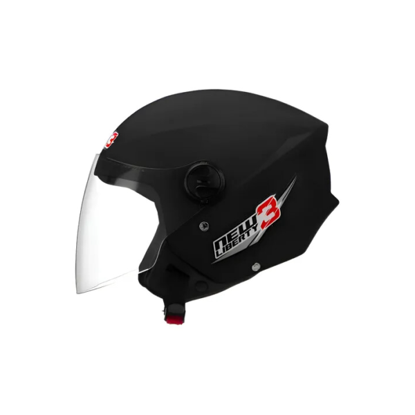 Capacete New Liberty Three 60 Preto Fosco Pro Tork