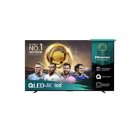 Smart TV 100” Hisense 100Q7QG QLED 4K com HDR10+ Dolby Vision Game Mode controle por voz Alexa AirPlay