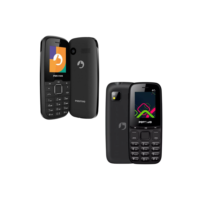 Celular Simples Positivo P26 4G 2G Dual SIM Tela 1,8" 48MB 32MB RAM 32MB 128MB Câmera Rádio FM Preto