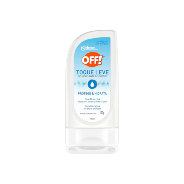 OFF! Toque Leve Loção Repelente de Insetos e Mosquitos, 100ml
