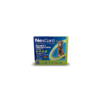 NexGard Spectra Antipulgas e Carrapatos e Vermífugo para Cães 7,6-15kg - 3 tabletes