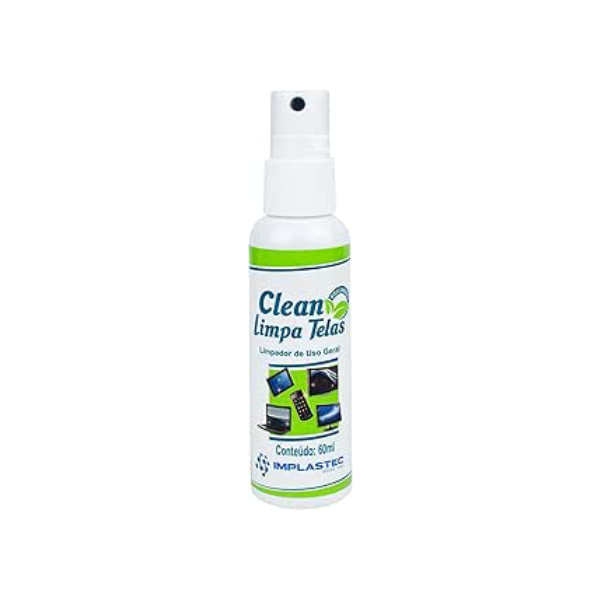 Limpa Telas Sem Flanela Clean Incolor Implastec