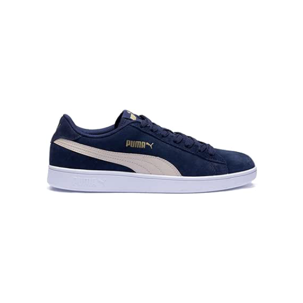 Tênis Smash V2 Bdp, Puma, Masculino, Marinho/Creme/Dourado/Branco, 43