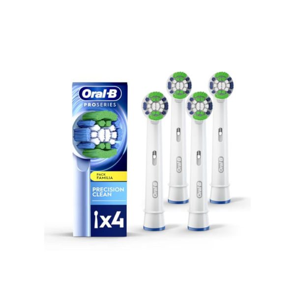Oral-B Precision Clean Refil para Escova Elétrica, 4 Unidades