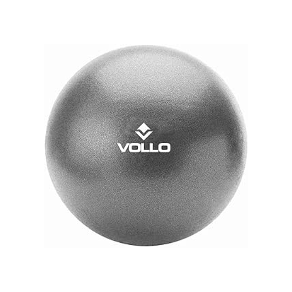 Mini Bola De Exercicios Cinza 25cm