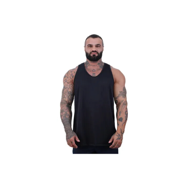 Regata Cavada Mxd Conceito Dry Fit 100% Poliéster Rajado