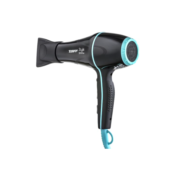 Secador Taiff Stylle 2000w 220v, Taiff, STYLE 334, PRETO, Pequeno