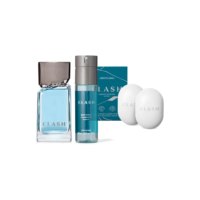 Combo Clash: Desodorante  Colônia 100ml + Sabonete Em Barra 2x80g + Body Spray 100ml