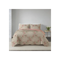 Colcha Cobre Leito Paris Solteiro Dupla Face 3 Peças Corttex Cor Paris 6 Lisa